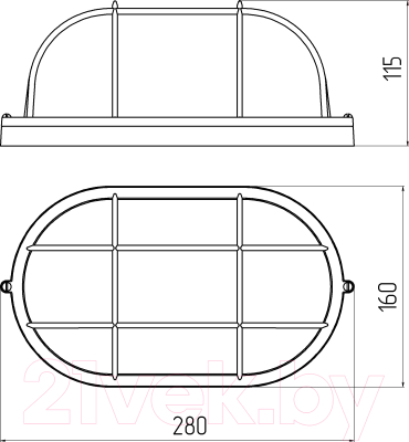 Бра уличное ЭРА НБП 04-100-002 / Б0048426