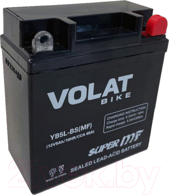 Мотоаккумулятор VOLAT YB5L-BS MF - фото