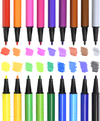 Фломастеры Schoolformat Дикая планета / ФЛ18-ДПЛ