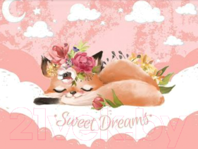 Мешок для обуви Schoolformat Cute Fox МОМ-КФК - фото