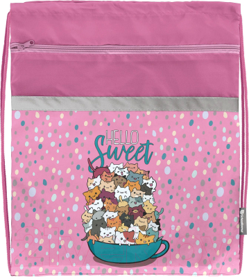 Мешок для обуви Schoolformat Fluffy Kittens МОМК-ФЛК - фото