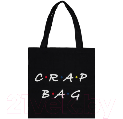 Сумка-шоппер Эксмо Crap Bag / 9785041188108 - фото