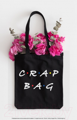 Сумка-шоппер Эксмо Crap Bag / 9785041188108
