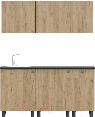 Готовая кухня NN мебель КГ-1 1600 - фото