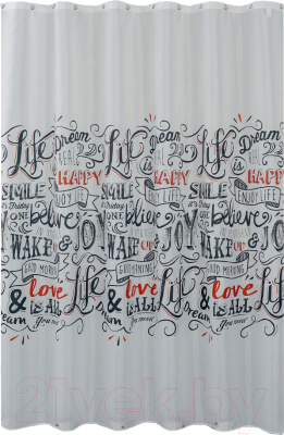 Шторка-занавеска для ванны Rosenberg R-730228 - фото