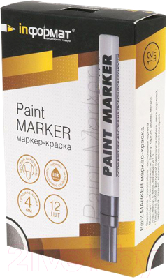 Маркер-краска inФормат Paint Professional KRR04S