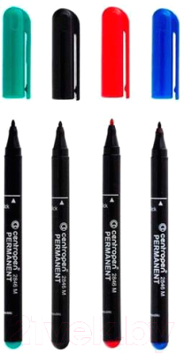 Набор маркеров Centropen Permanent / 2846/4