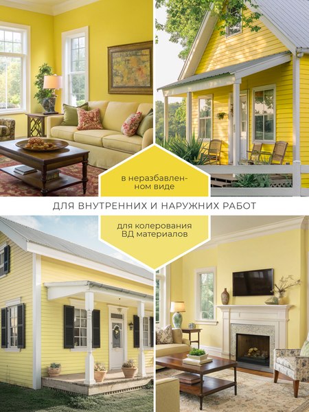 Колеровочная краска Palizh Интерьер/фасад