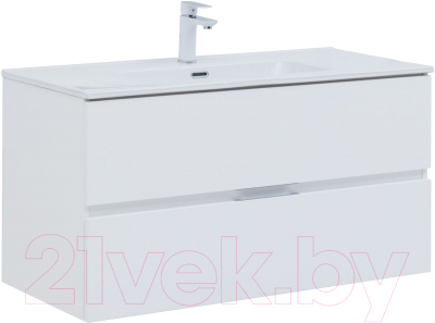 Тумба с умывальником Aquanet Алвита 100 / 274014