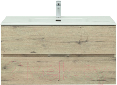 Тумба с умывальником Aquanet Алвита 100 / 274135 - фото