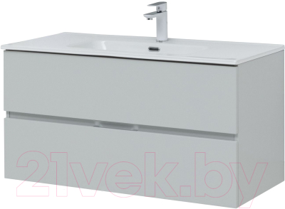 Тумба с умывальником Aquanet Алвита 100 / 274010