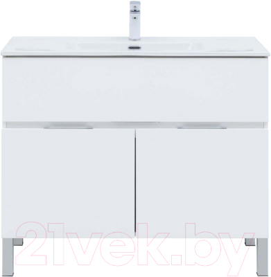 Тумба с умывальником Aquanet Алвита 100 / 274185