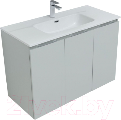 Тумба с умывальником Aquanet Алвита 100 / 274012