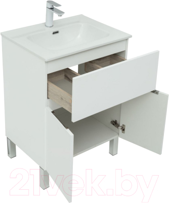 Тумба с умывальником Aquanet Алвита 60 / 274130