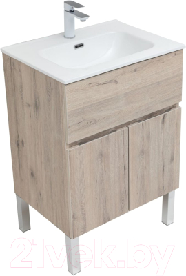 Тумба с умывальником Aquanet Алвита 60 / 274005 - фото