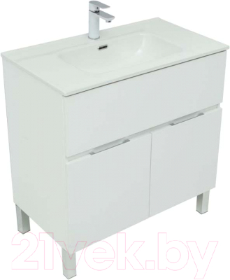 Тумба с умывальником Aquanet Алвита 80 / 274117 - фото