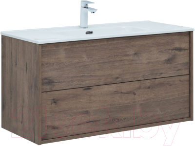 Тумба с умывальником Aquanet Lino 100 / 298567 - фото