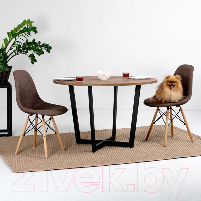 Обеденный стол Millwood Лофт Орлеан Л18 D90