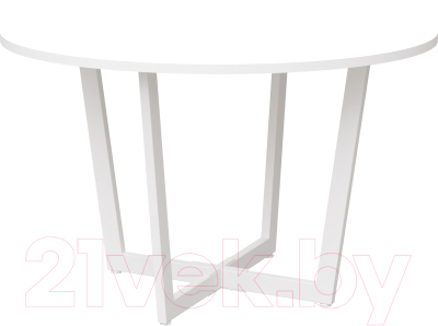 Обеденный стол Millwood Лофт Орлеан Л18 D90 - фото