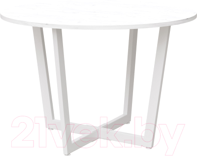 Обеденный стол Millwood Лофт Орлеан Л18 D90 - фото