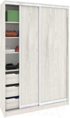 Шкаф-купе Кортекс-мебель Сенатор ШК10-45 Классика ДСП - фото