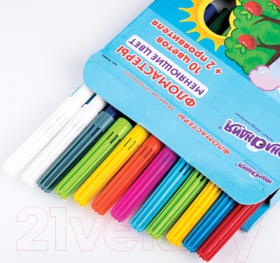 Набор маркеров Юнландия Юный Волшебник / 151892