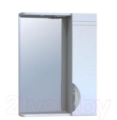 Шкаф с зеркалом для ванной Vigo Callao 600 (правый) - фото