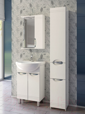 Шкаф с зеркалом для ванной Vigo Callao 600 (правый)