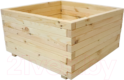 Грядка модульная КомфортПром Натуральная H35x65x65см