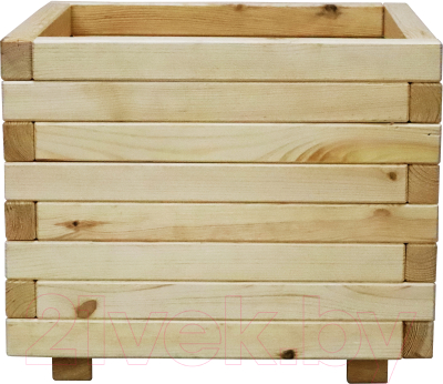 Грядка модульная КомфортПром Натуральная H35x45x45см