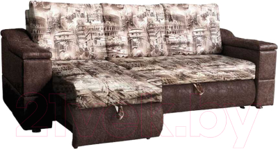 Диван Асмана Камертон-1 трансформер 1.3x0.65 правый - фото