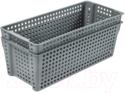 Корзина Violet Лофт / 450018 (3л, серый)