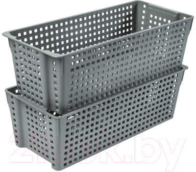 Корзина Violet Лофт / 450018 (3л, серый)