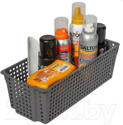 Корзина Violet Лофт / 450018 (3л, серый)