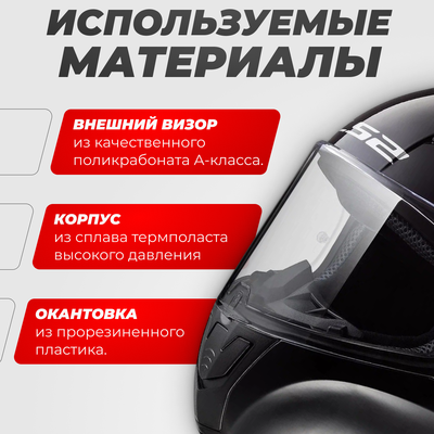 Мотошлем LS2 FF353 Rapid Solid