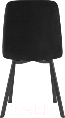 Стул Stool Group Oliver Square / fb-oliver-square-neo-28 (велюр черный)