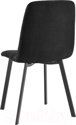 Стул Stool Group Oliver Square / fb-oliver-square-neo-28 (велюр черный)