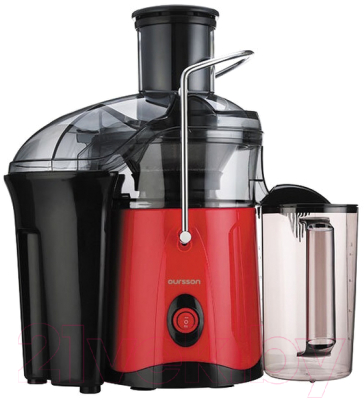 Соковыжималка электрическая Oursson JM3400/RD - фото