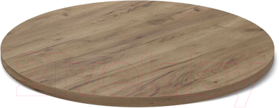 Обеденный стол Sheffilton SHT-TU10/90 ЛДСП (черный муар/дуб галифакс табак)