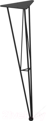 Обеденный стол Sheffilton SHT-TU10/90 ЛДСП (черный муар/дуб галифакс табак)