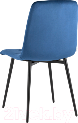 Стул Stool Group Одди / AV 406N-Cb-08 (велюр синий)