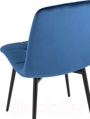 Стул Stool Group Одди / AV 406N-Cb-08 (велюр синий)