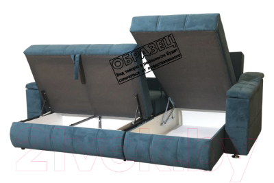 Диван угловой Асмана Камертон-1 1.3x0.8 правый