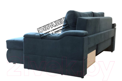 Диван угловой Асмана Камертон-1 1.3x0.8 правый