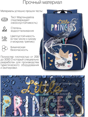 Школьный рюкзак Grizzly RAm-284-1