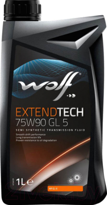 Трансмиссионное масло WOLF ExtendTech 75W90 GL 5 / 2209/1 - фото