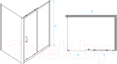 Душевой уголок RGW PA-74 410874171-11