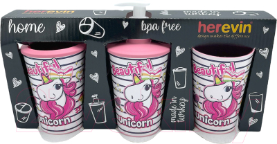 Набор аксессуаров для ванной Herevin Blond Boy / 161262-000 - фото