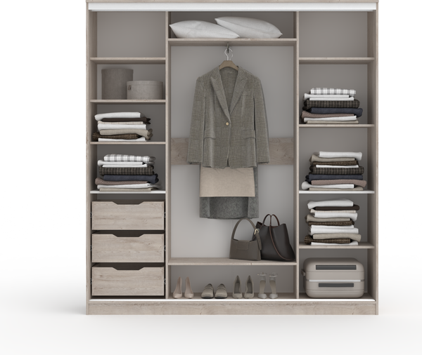 Шкаф-купе Кортекс-мебель Сенатор ШК12-45 Классика ДСП