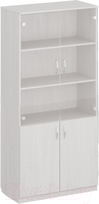 Шкаф с витриной Речицадрев Модуль / Р 286.09-01 - фото